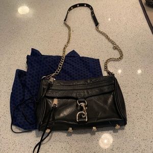 Black Rebecca Minkoff cross body bag